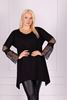 Immagine di PLUS SIZE TOP WITH LACE SLEEVE